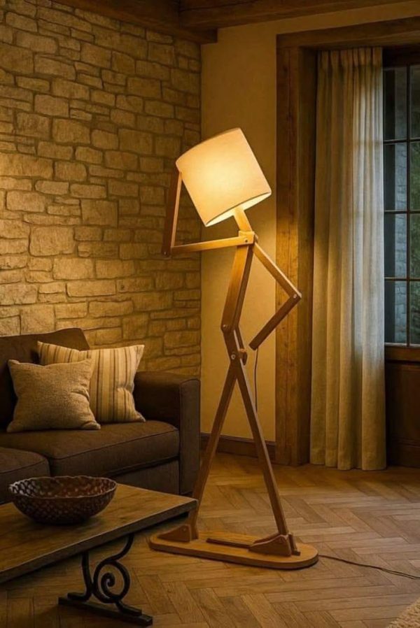 wooden lamp m no 001